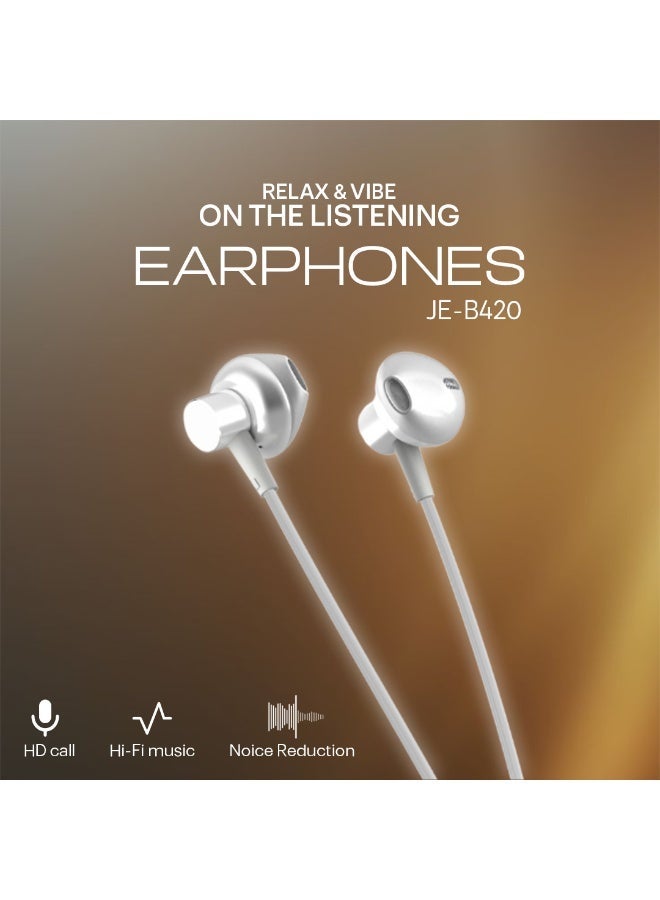 Jeebel Wireless Neckband Earphones with 30-Hour Battery | Balanced Stereo Sound & Deep Bass | Noise Isolation | Type-C Charging - Image 2